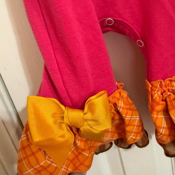 Ricrac & Ruffles Scarecrow Romper - Picture 7 of 8